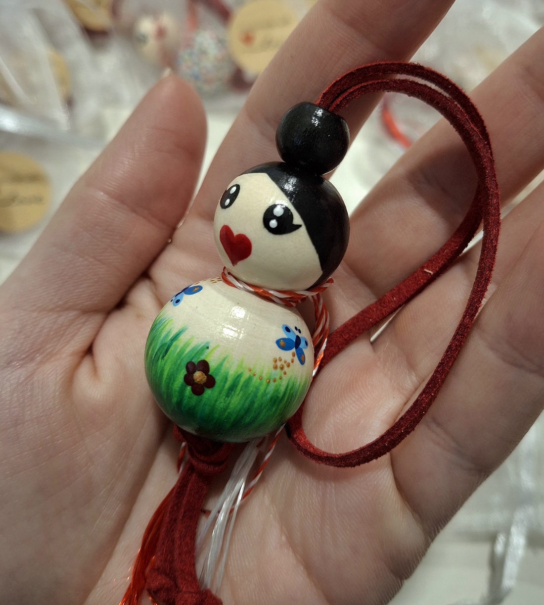 Breloc handmade - genți și portofele - accesorii genți - breloc - Artynos.ro