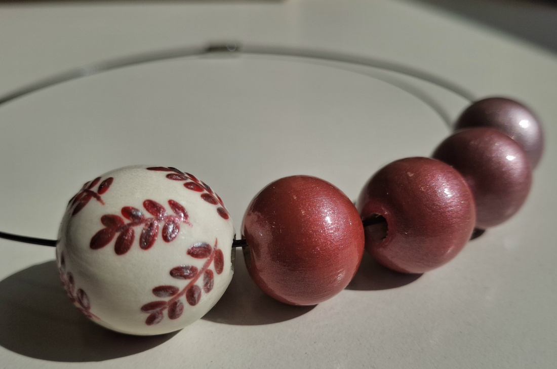 Colier handmade - bijuterii - coliere - coliere din mărgele - Artynos.ro