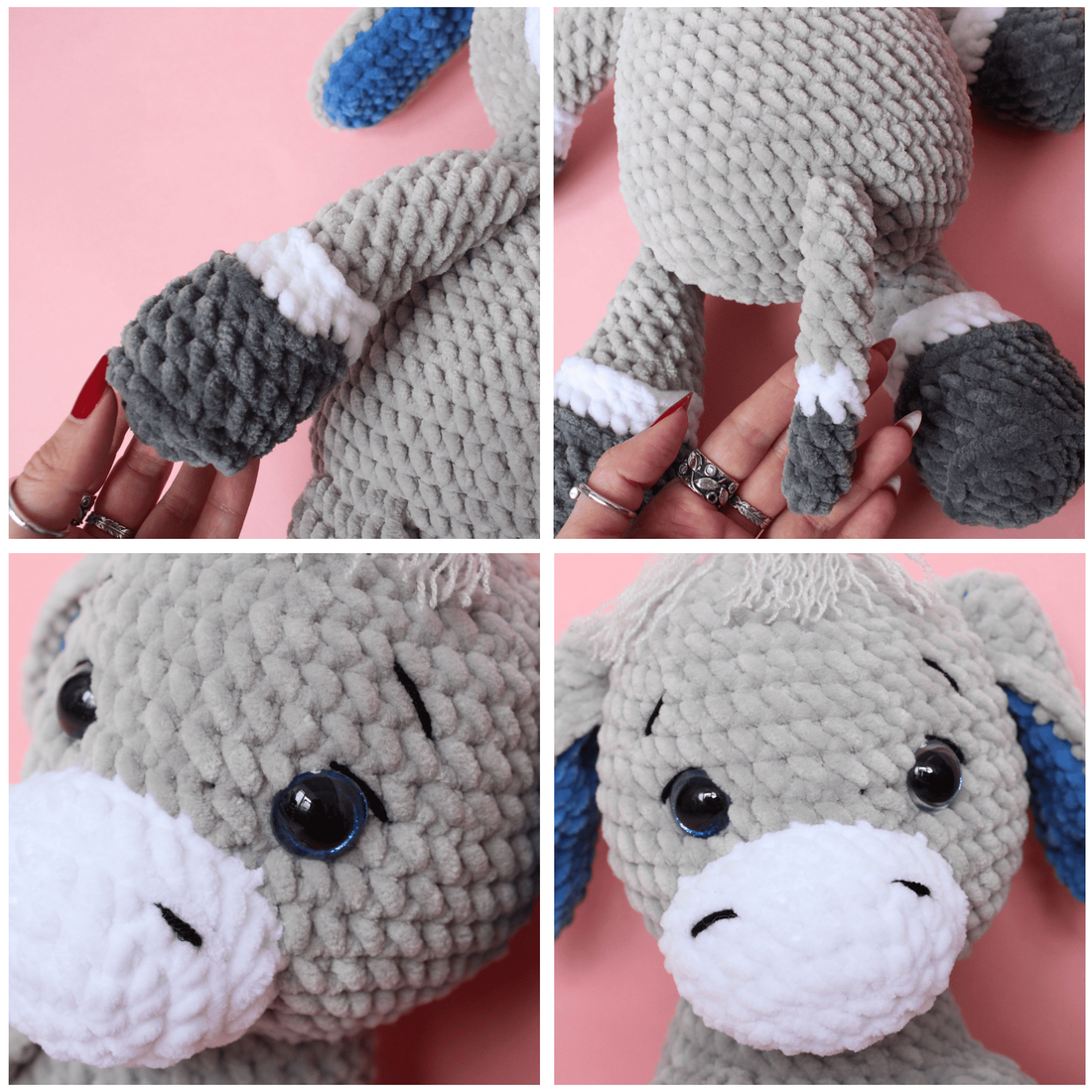 Jucarie din fir plusat - Magarus crosetat - jucării și echipamente pentru copii - plușuri - figurine de pluș - Artynos.ro Jucarie din fir plusat - Magarus crosetat - jucării și echipamente pentru copii - plușuri - figurine de pluș - Artynos.ro