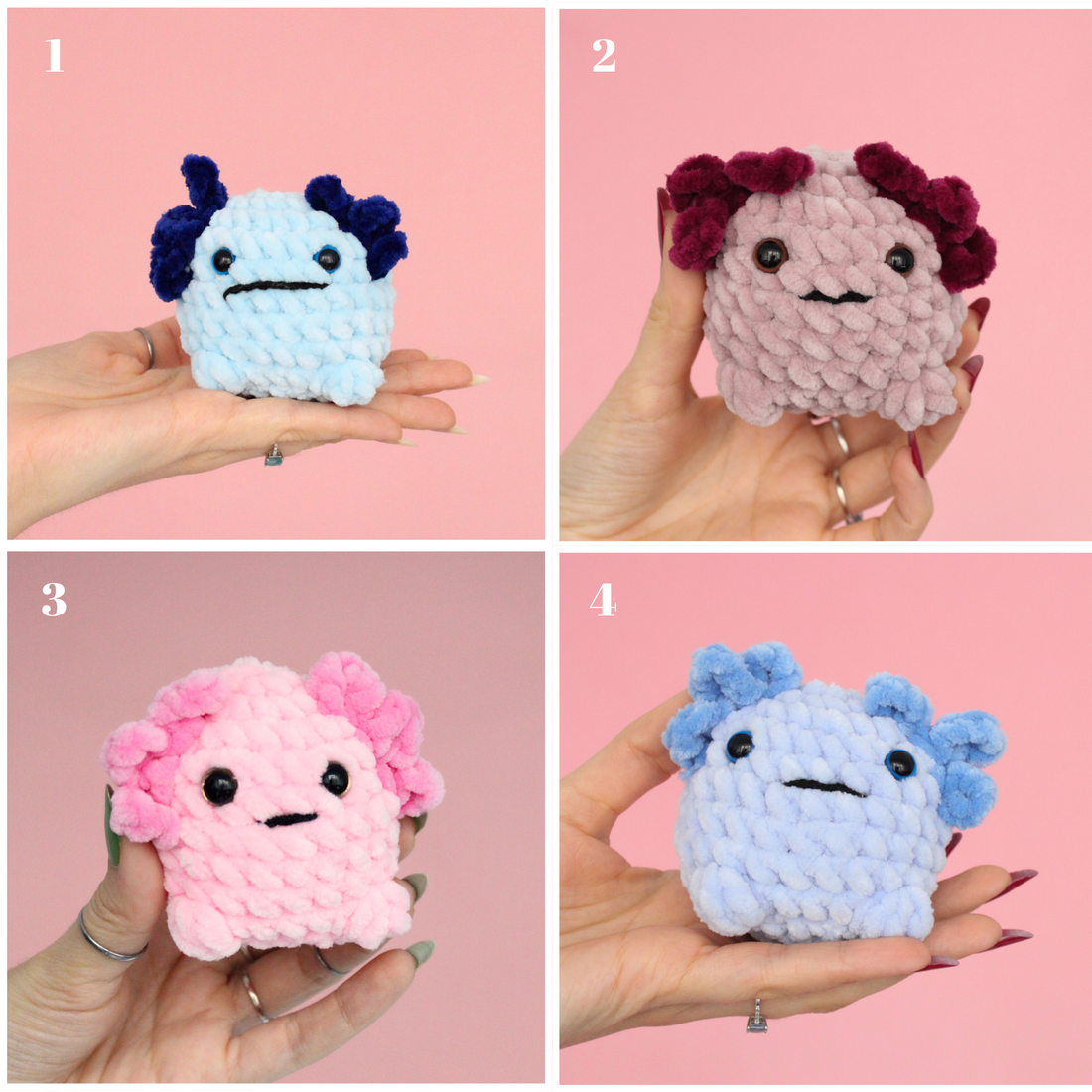 Jucarie din fir plusat - Axolotl mic - jucării și echipamente pentru copii - plușuri - figurine de pluș - Artynos.ro Jucarie din fir plusat - Axolotl mic - jucării și echipamente pentru copii - plușuri - figurine de pluș - Artynos.ro