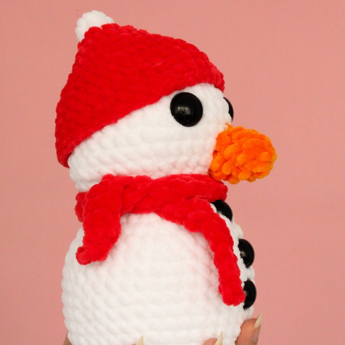 Jucarie din fir plusat - Om de zapada mare - jucării și echipamente pentru copii - plușuri - figurine de pluș - Artynos.ro Jucarie din fir plusat - Om de zapada mare - jucării și echipamente pentru copii - plușuri - figurine de pluș - Artynos.ro