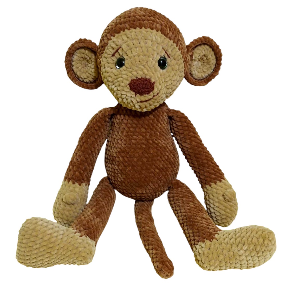 Jucarie din fir plusat - Maimuta crosetata - jucării și echipamente pentru copii - plușuri - figurine de pluș - Artynos.ro Jucarie din fir plusat - Maimuta crosetata - jucării și echipamente pentru copii - plușuri - figurine de pluș - Artynos.ro