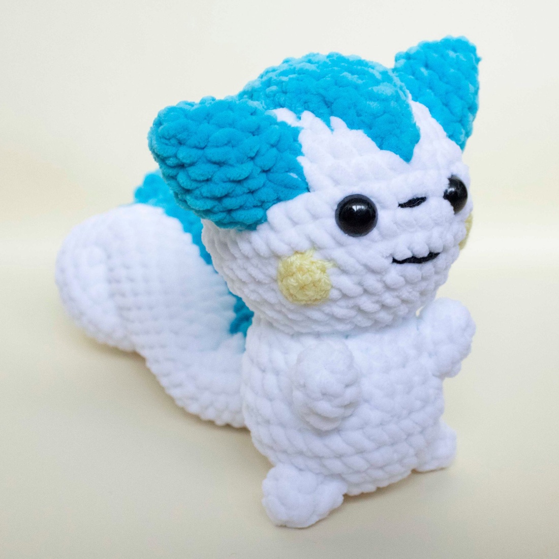 Jucarie Pachirisu - Pokemon crosetat  - jucării și echipamente pentru copii - plușuri - figurine de pluș - Artynos.ro