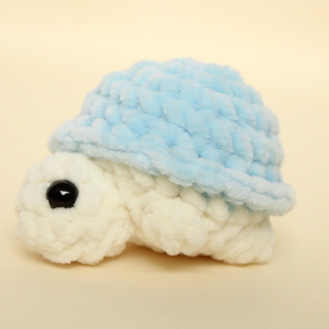 Jucarie din fir plusat - Testoasa mica crosetata - jucării și echipamente pentru copii - plușuri - figurine de pluș - Artynos.ro