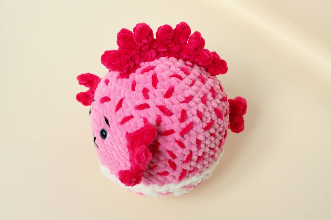 Peste balon crosetat - Jucarie din fir plusat - jucării și echipamente pentru copii - plușuri - figurine de pluș - Artynos.ro