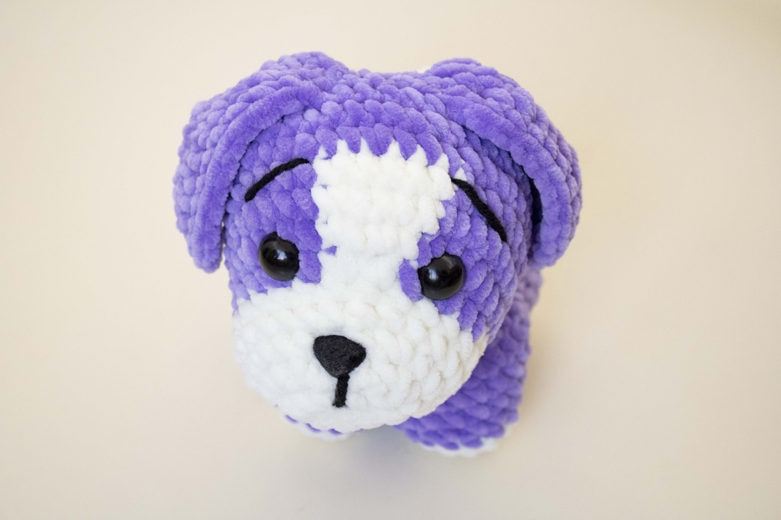 Jucarie din fir plusat - Caine - jucării și echipamente pentru copii - plușuri - figurine de pluș - Artynos.ro