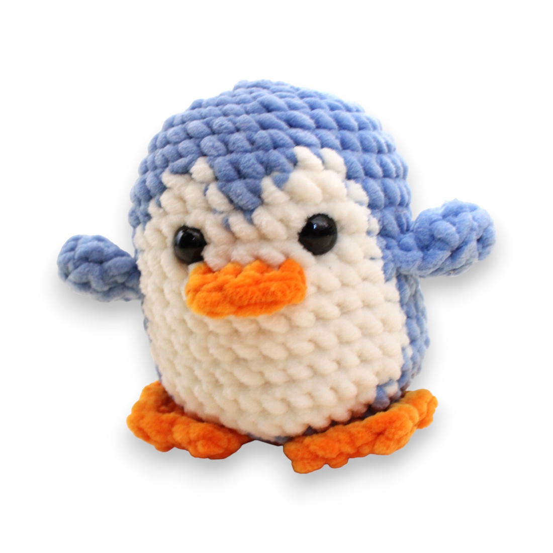 Jucarie din fir plusat - Pinguin bleo - jucării și echipamente pentru copii - plușuri - păsări de pluș - Artynos.ro
