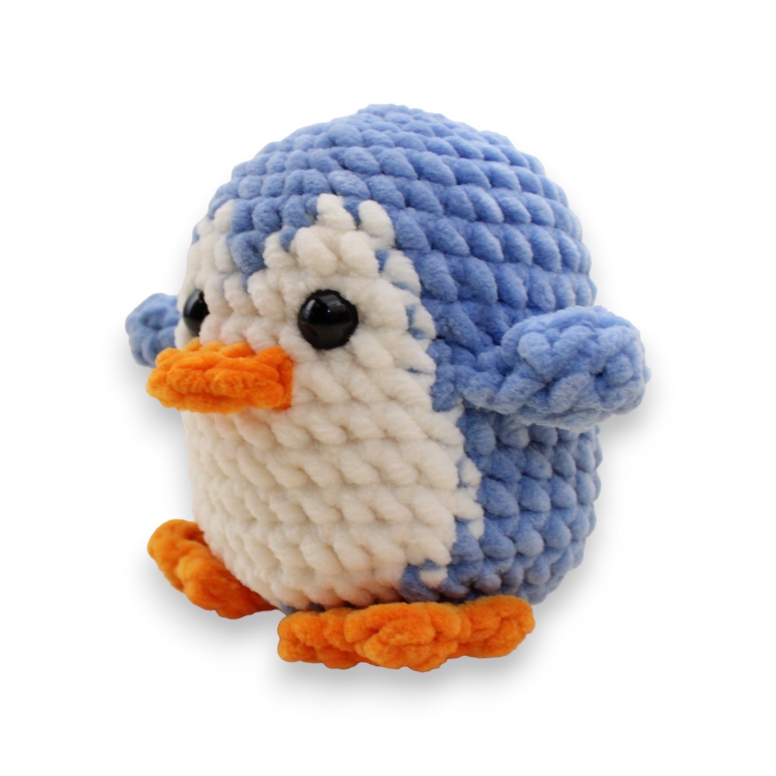 Jucarie din fir plusat - Pinguin bleo - jucării și echipamente pentru copii - plușuri - păsări de pluș - Artynos.ro