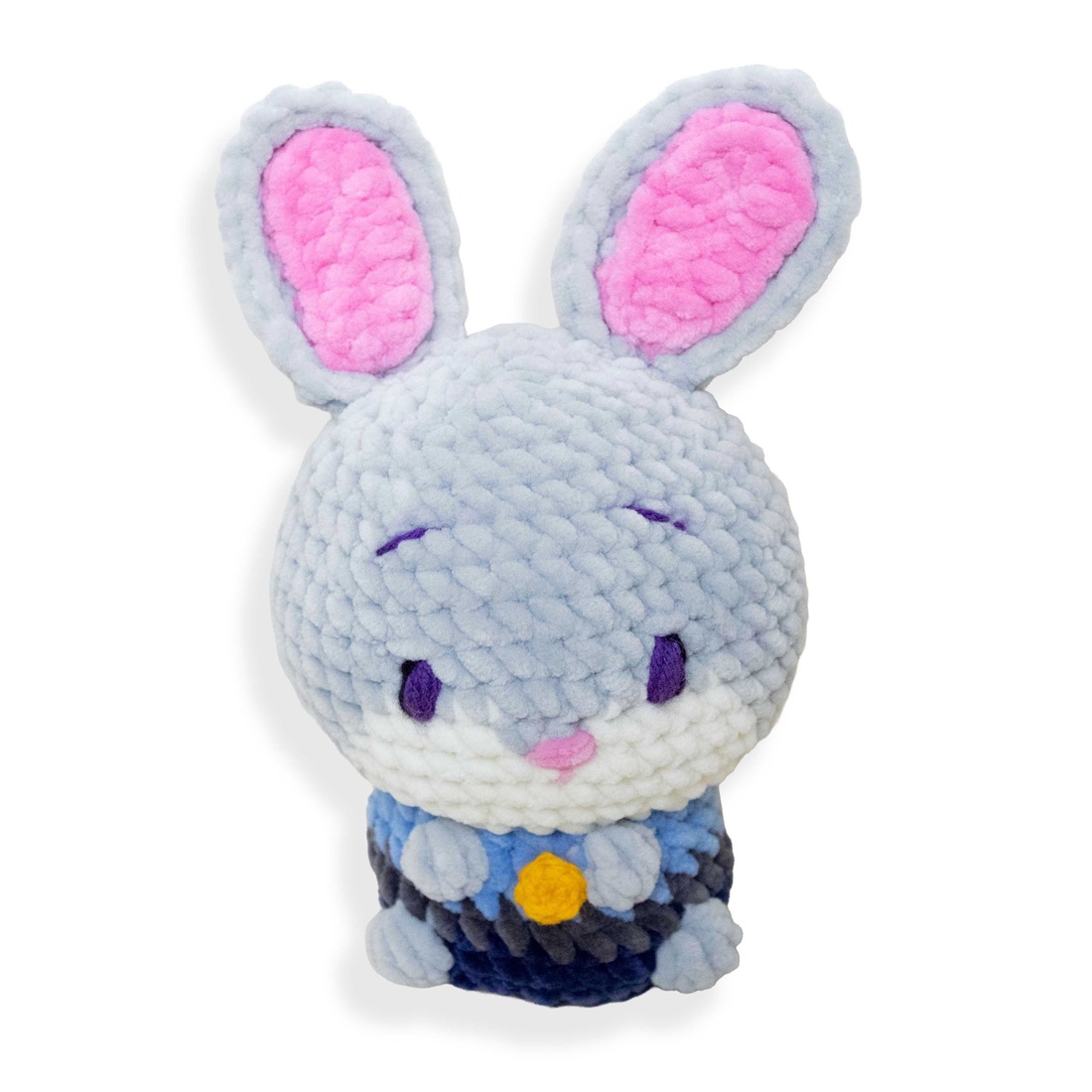 Jucarie din fir plusat - Judy (Zootopia) crosetata - jucării și echipamente pentru copii - plușuri - figurine de pluș - Artynos.ro