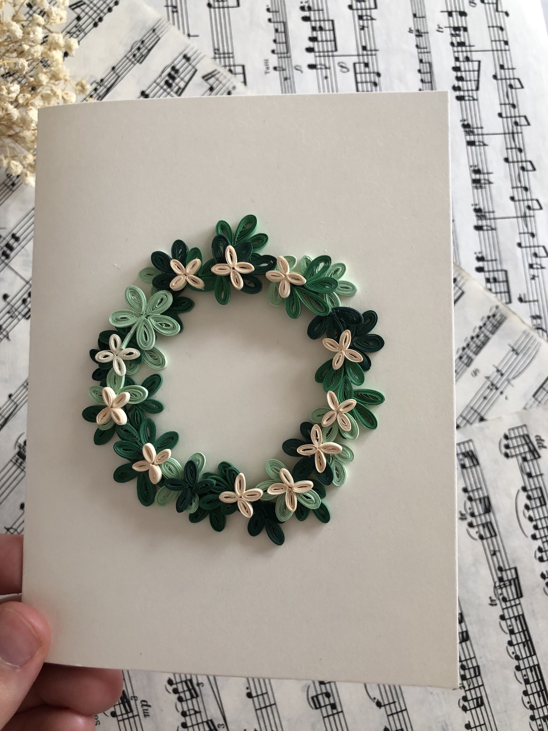 Felicitare Coroniță Florală - casă & stil de viață - papetărie de hârtie - invitații, felicitări - Artynos.ro Felicitare Coroniță Florală - casă & stil de viață - papetărie de hârtie - invitații, felicitări - Artynos.ro