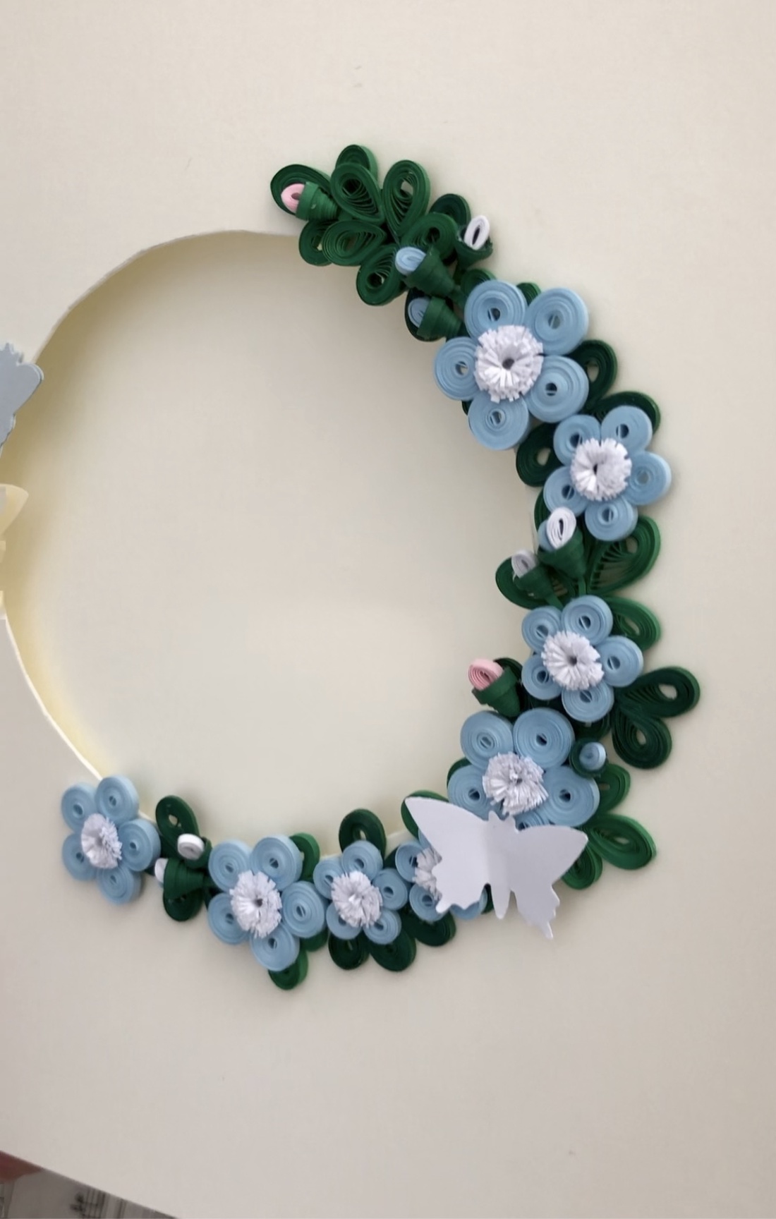 Felicitare Quilling Coroniță Florală - casă & stil de viață - papetărie de hârtie - invitații, felicitări - Artynos.ro Felicitare Quilling Coroniță Florală - casă & stil de viață - papetărie de hârtie - invitații, felicitări - Artynos.ro