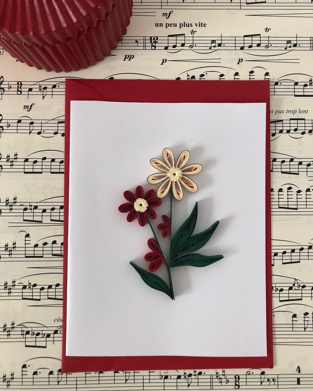 Felicitare Quilling  - casă & stil de viață - papetărie de hârtie - invitații, felicitări - Artynos.ro