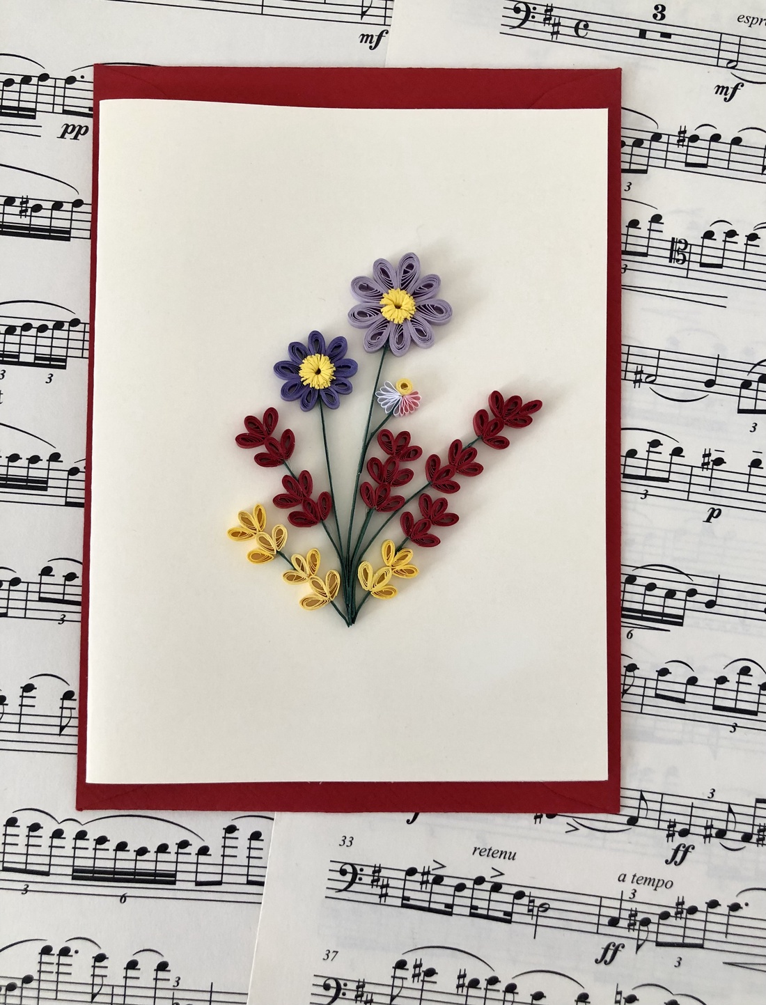 Felicitare Quilling Armonie - casă & stil de viață - papetărie de hârtie - invitații, felicitări - Artynos.ro Felicitare Quilling Armonie - casă & stil de viață - papetărie de hârtie - invitații, felicitări - Artynos.ro