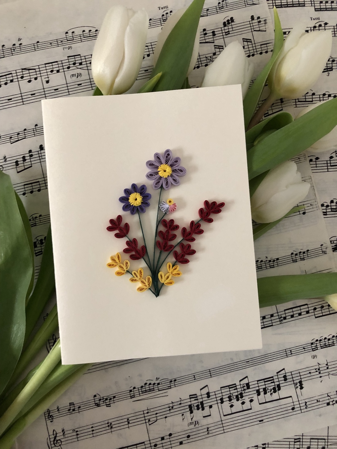 Felicitare Quilling Armonie - casă & stil de viață - papetărie de hârtie - invitații, felicitări - Artynos.ro Felicitare Quilling Armonie - casă & stil de viață - papetărie de hârtie - invitații, felicitări - Artynos.ro