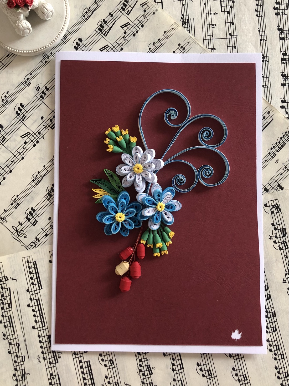 Felicitare Quilling Simfonie - casă & stil de viață - papetărie de hârtie - invitații, felicitări - Artynos.ro Felicitare Quilling Simfonie - casă & stil de viață - papetărie de hârtie - invitații, felicitări - Artynos.ro
