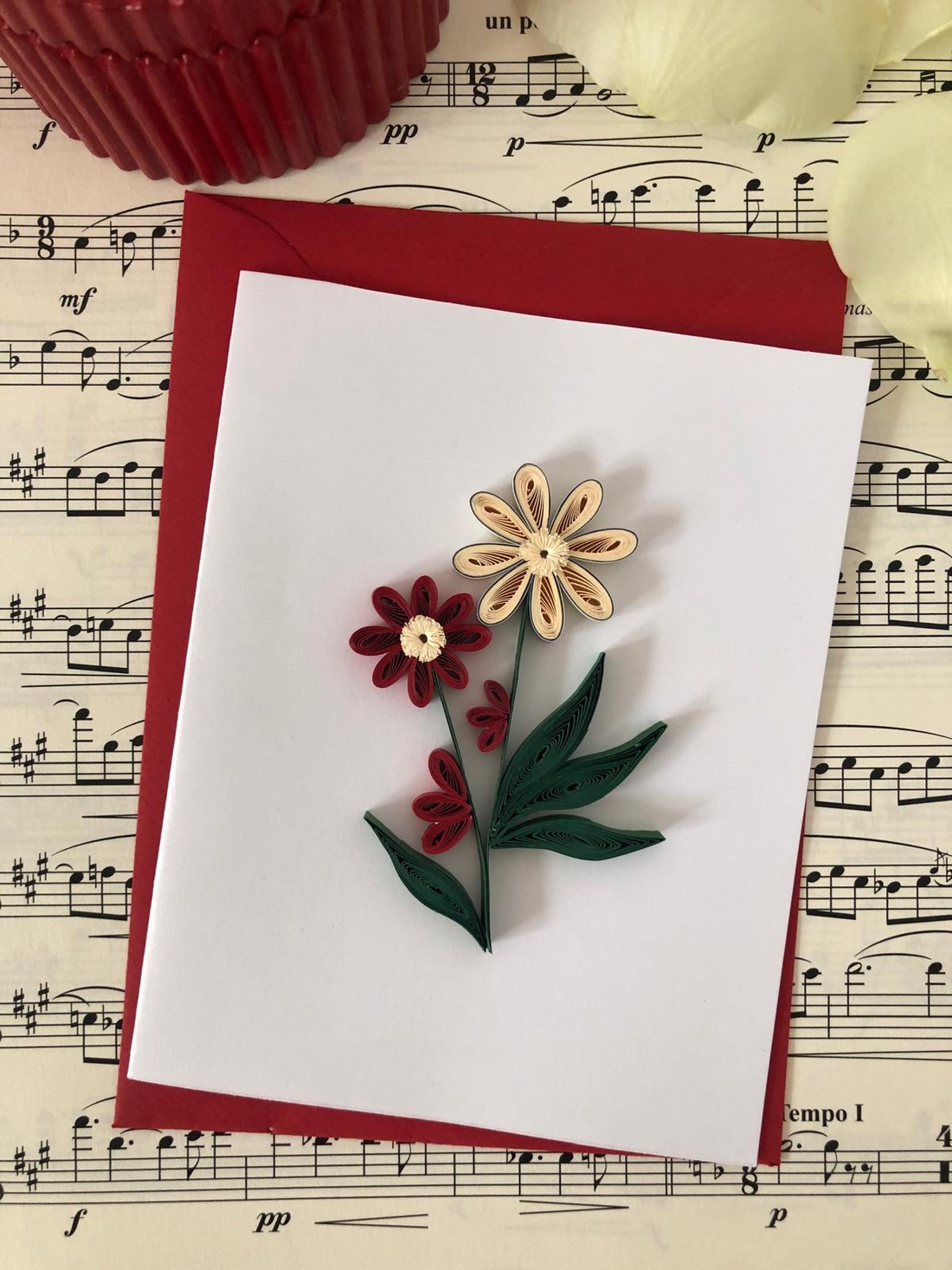 Felicitare Quilling  - casă & stil de viață - papetărie de hârtie - invitații, felicitări - Artynos.ro