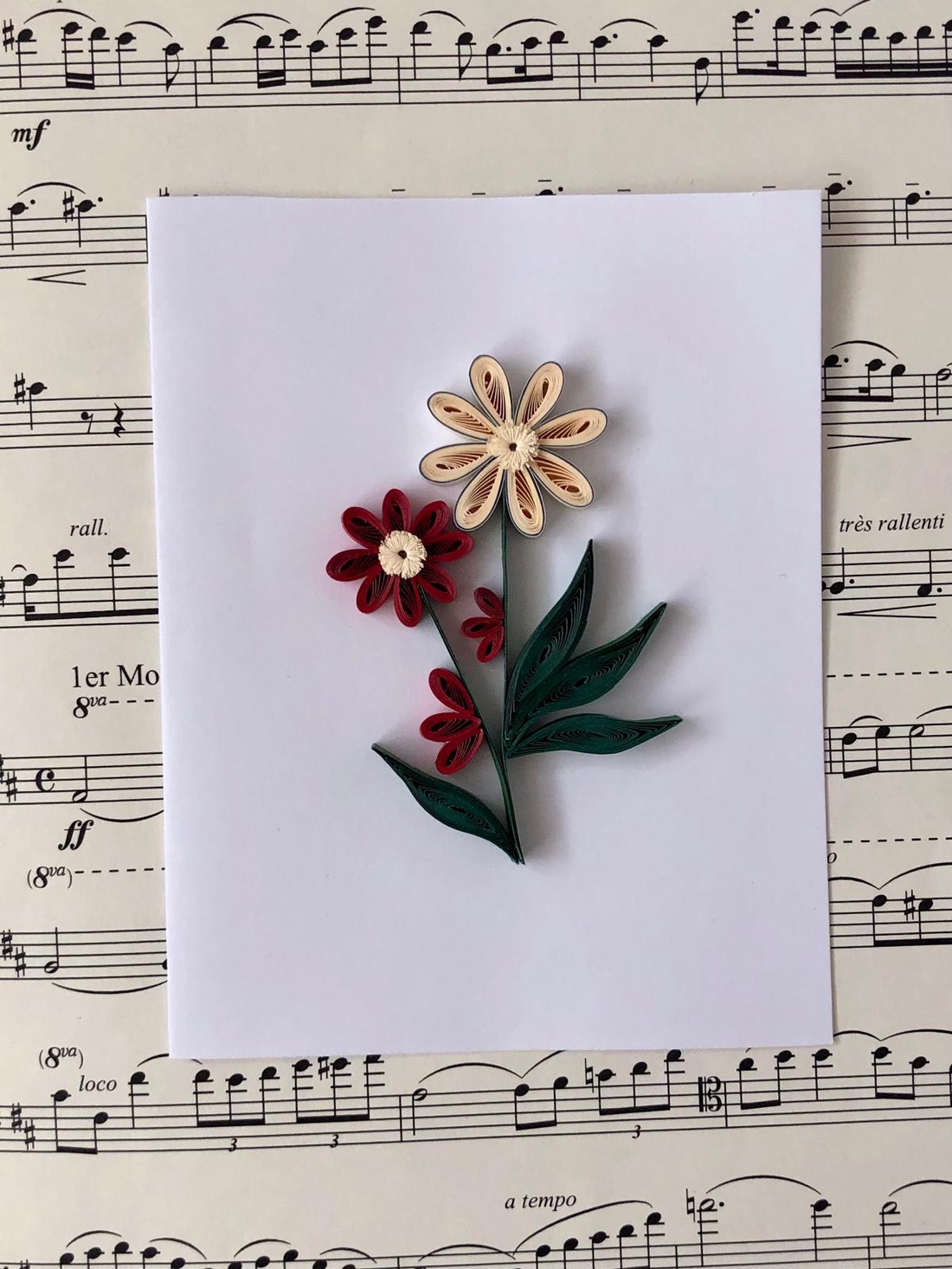 Felicitare Quilling  - casă & stil de viață - papetărie de hârtie - invitații, felicitări - Artynos.ro