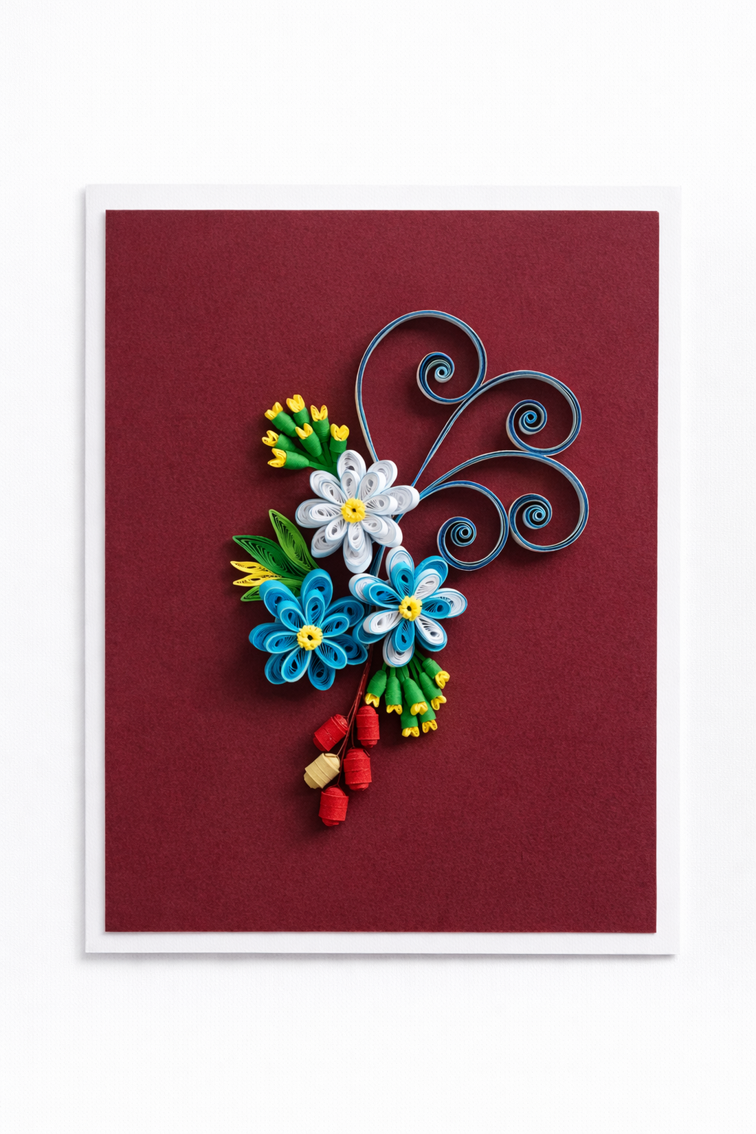 Felicitare Quilling Poveste - casă & stil de viață - produse de papetărie - invitații, felicitări - Artynos.ro