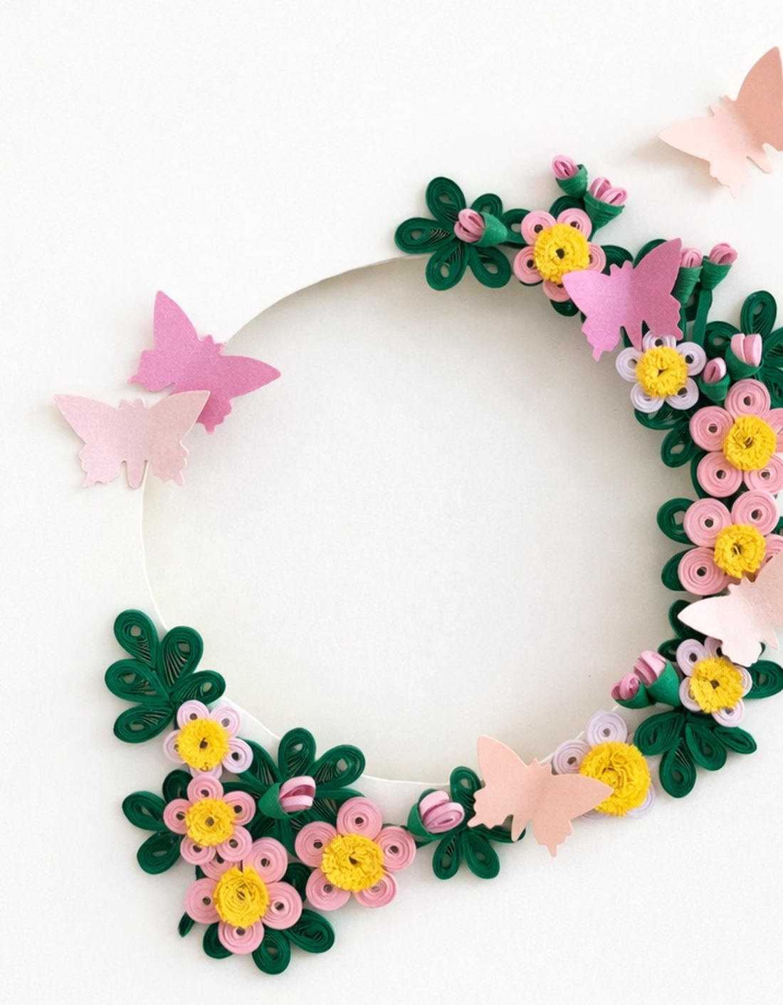 Felicitare Quilling Armonie florală - casă & stil de viață - produse de papetărie - invitații, felicitări - Artynos.ro