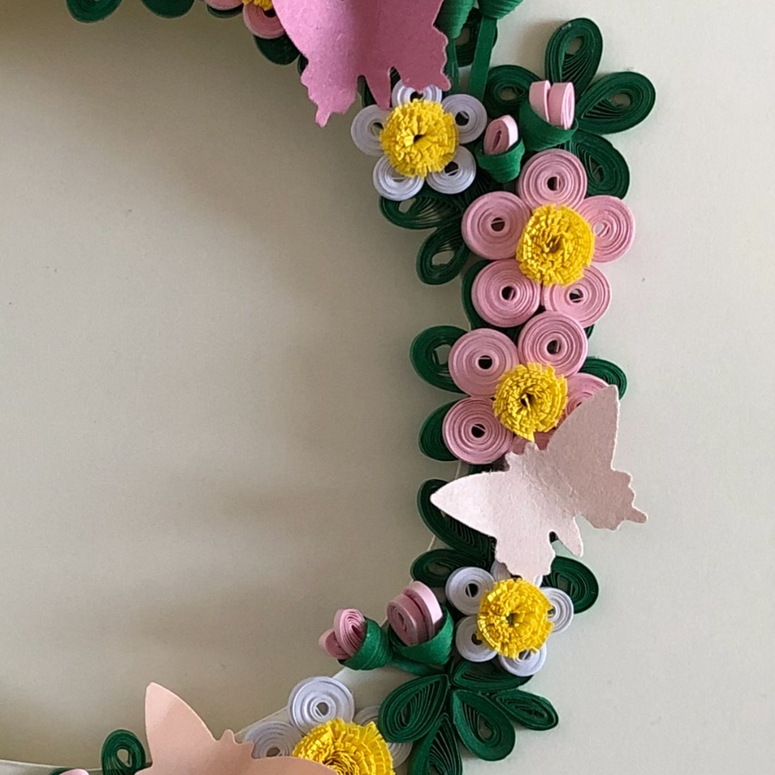 Felicitare Quilling Armonie florală - casă & stil de viață - produse de papetărie - invitații, felicitări - Artynos.ro