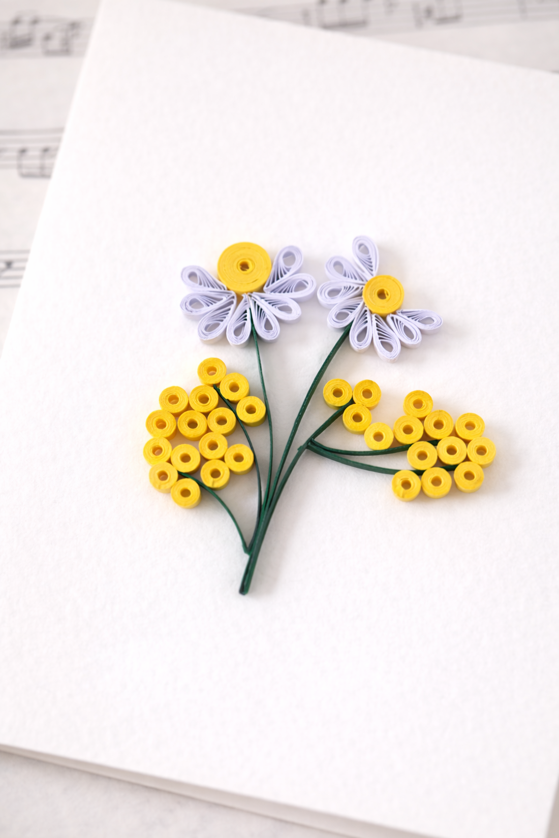 Felicitare Quilling Simplitate - casă & stil de viață - produse de papetărie - invitații, felicitări - Artynos.ro