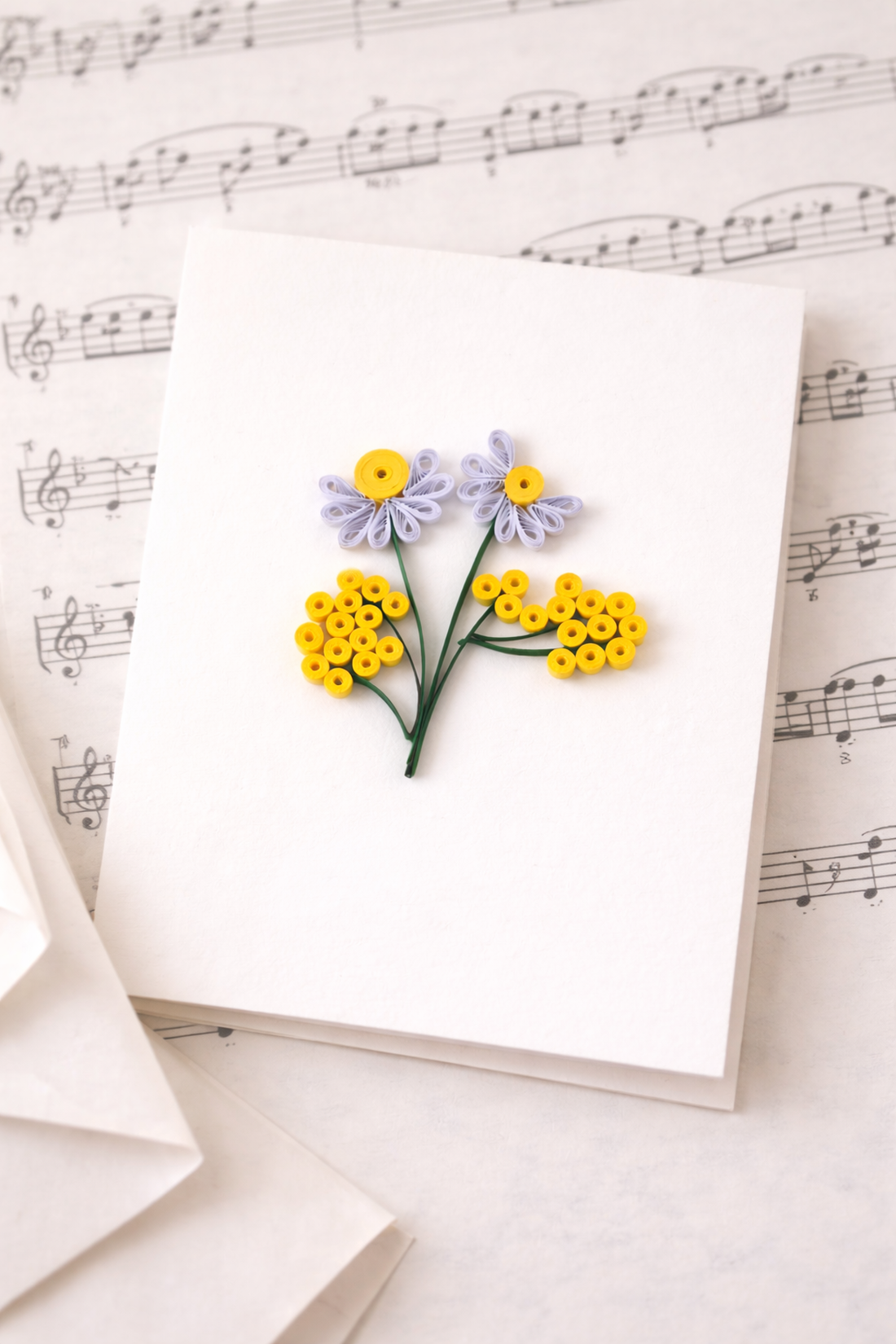 Felicitare Quilling Simplitate - casă & stil de viață - produse de papetărie - invitații, felicitări - Artynos.ro