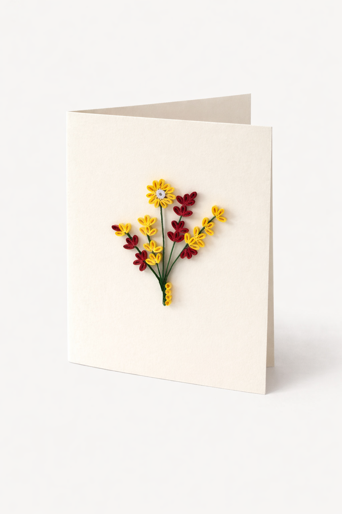 Felicitare Quilling Minimalistă - casă & stil de viață - produse de papetărie - invitații, felicitări - Artynos.ro