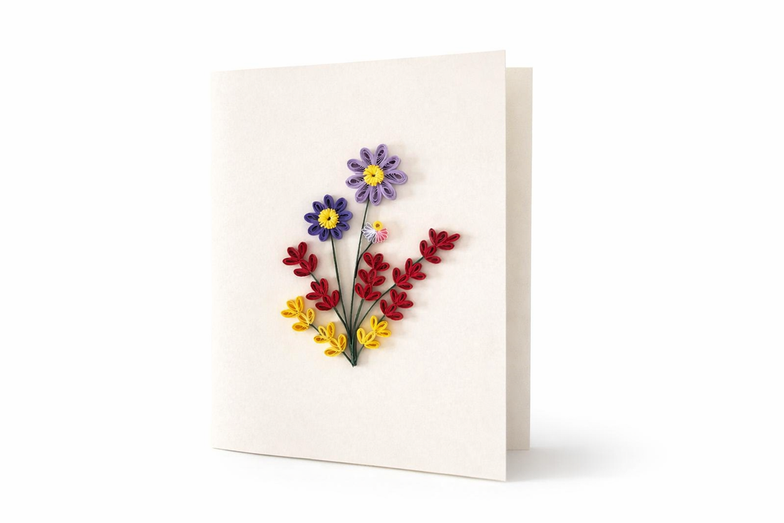 Felicitare Quilling Armonie - casă & stil de viață - produse de papetărie - invitații, felicitări - Artynos.ro