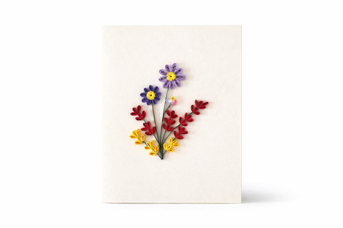 Felicitare Quilling Armonie - casă & stil de viață - produse de papetărie - invitații, felicitări - Artynos.ro