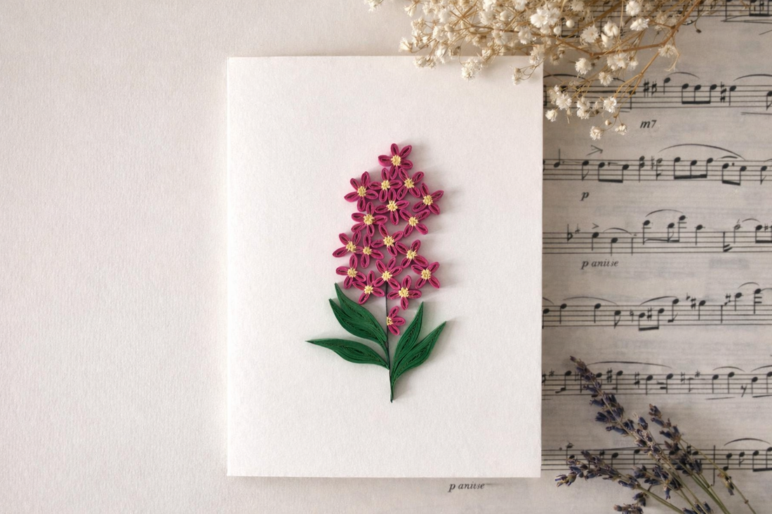 Felicitare Quilling Primăvară   - casă & stil de viață - produse de papetărie - invitații, felicitări - Artynos.ro