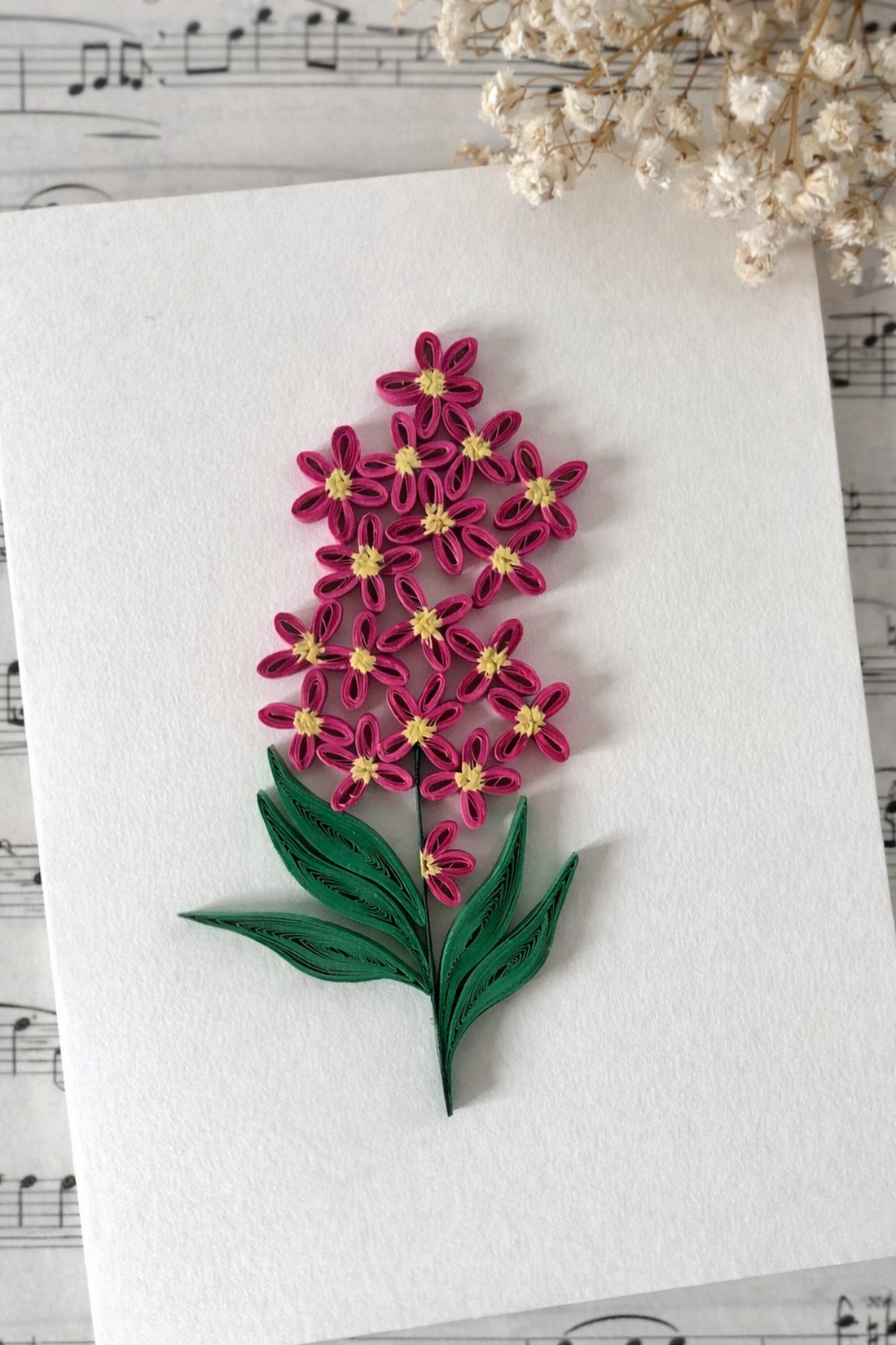 Felicitare Quilling Primăvară   - casă & stil de viață - produse de papetărie - invitații, felicitări - Artynos.ro