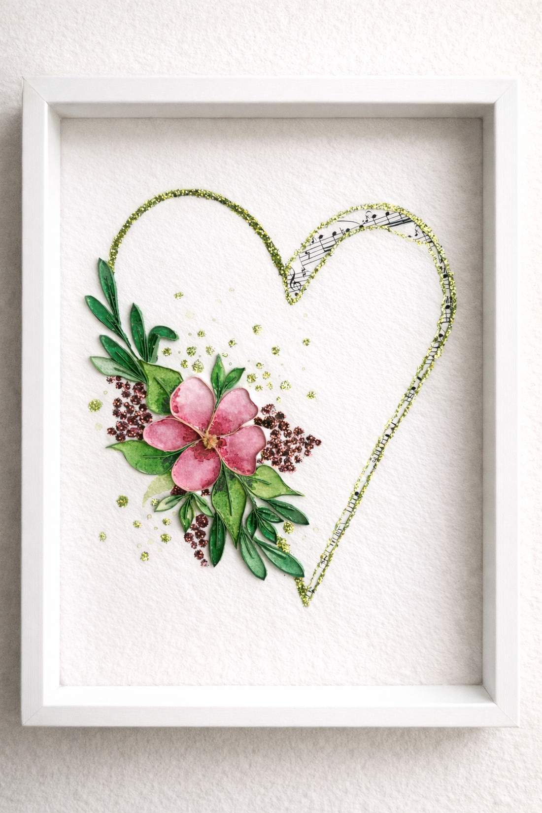 Lucrare Quilling - Cantabile - casă & stil de viață - echipament pentru camera copiilor - tablouri de cameră pentru copii - Artynos.ro