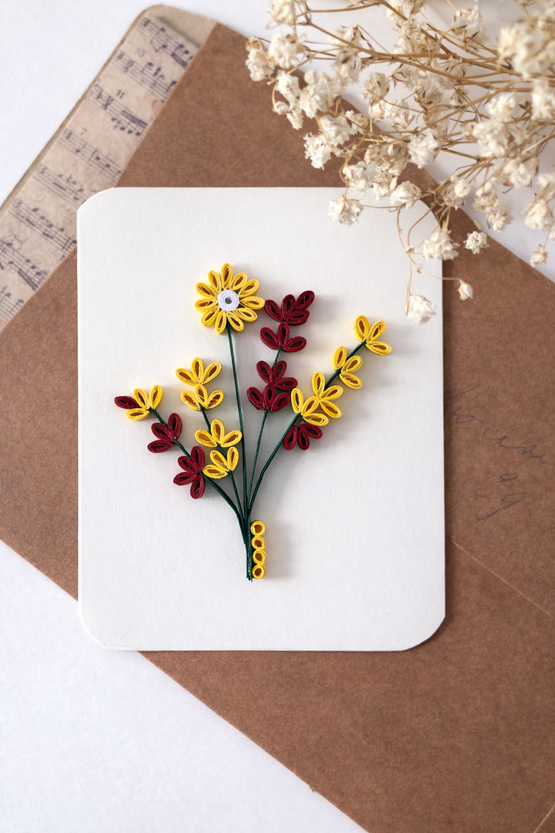 Mini-cartonașe - Primăvară în miniatură - set 2 bucăți - casă & stil de viață - produse de papetărie - cărți poștale - Artynos.ro