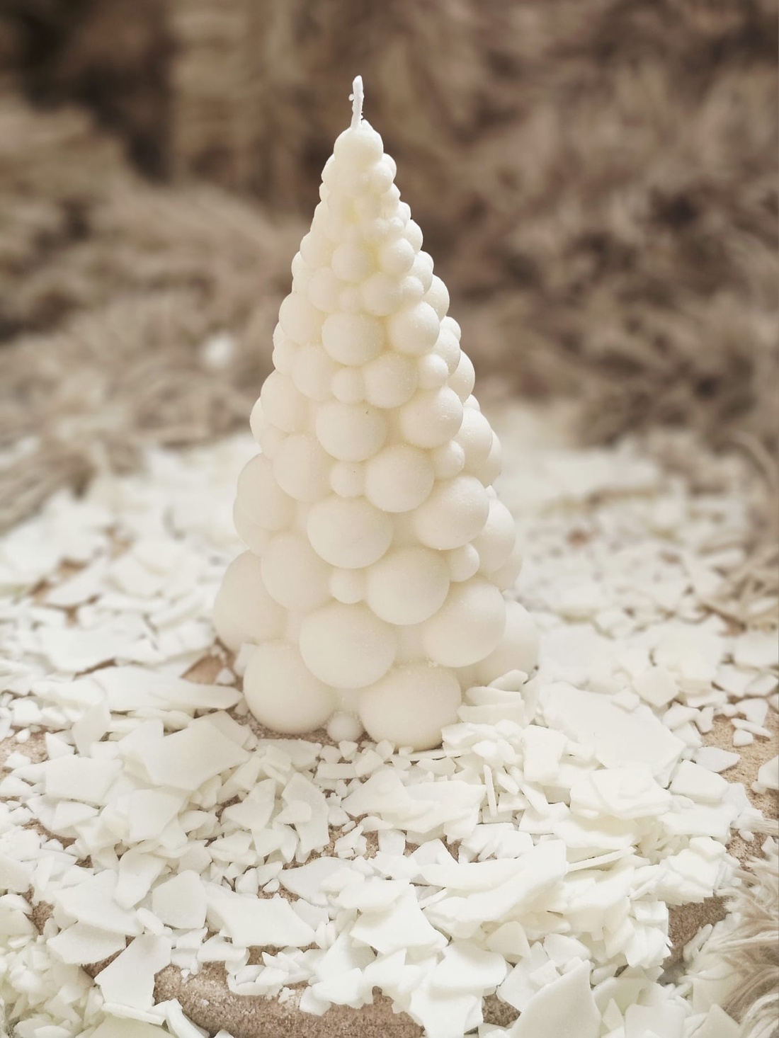 Lumanare parfumata brad decorativ - crăciun - decorațiuni de crăciun de casă - lumânări parfumate de crăciun - Artynos.ro