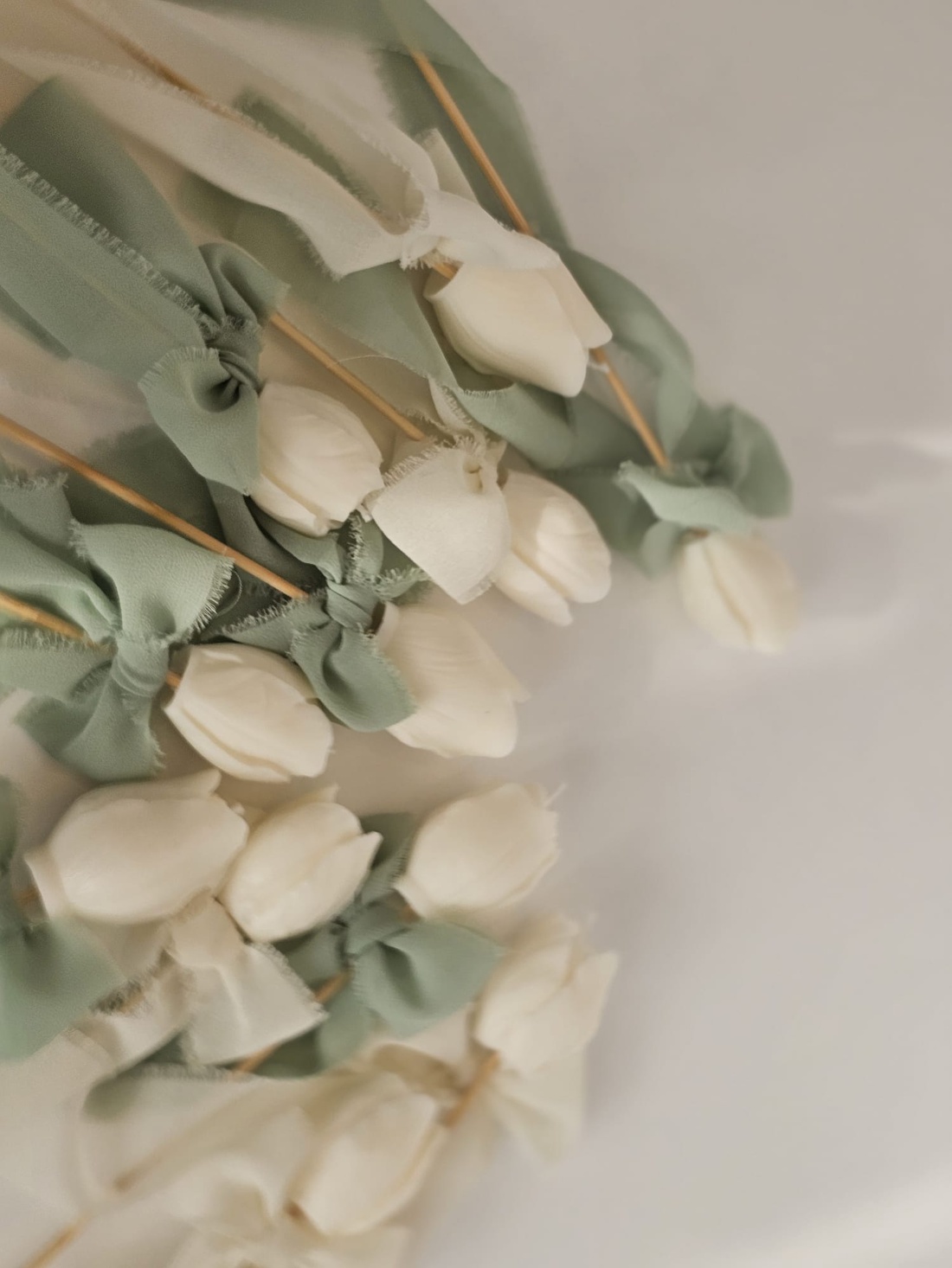 TULIP CANDLE - Set cu 6 lumanari decorative din ceara de soia 100%, parfumate cu aroma Orange - casă & stil de viață - lumânări, parfumuri, arome - lumânări artizanale - Artynos.ro