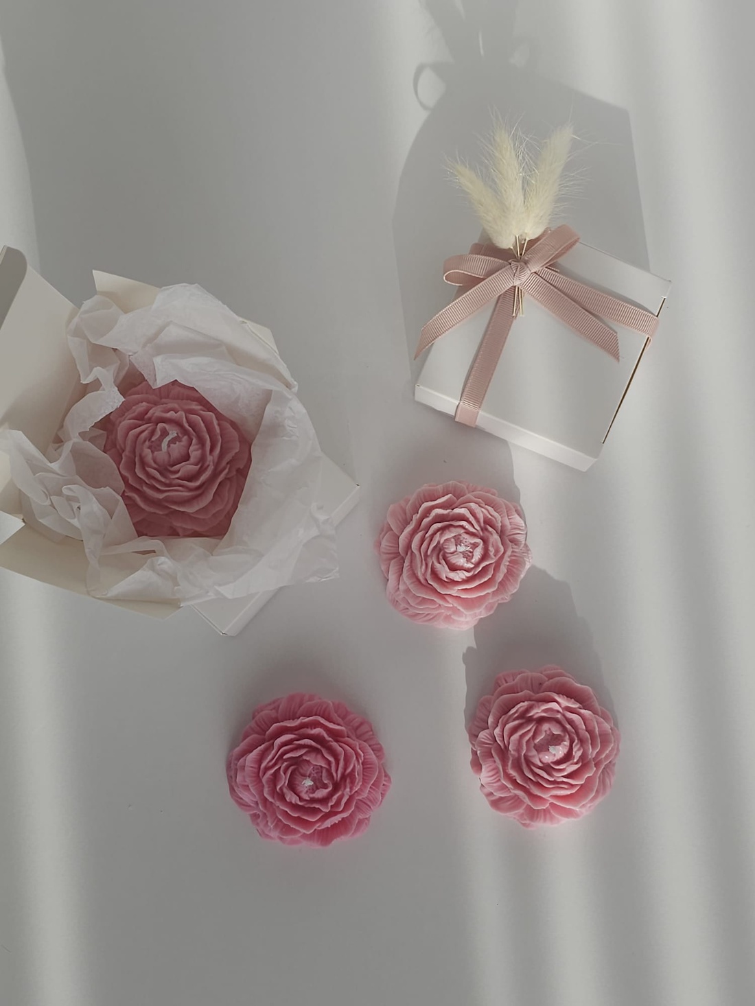 ROSE BOX - lumanare decorativa din ceara de soia 100%, parfumate cu aroma Orange - casă & stil de viață - lumânări, parfumuri, arome - lumânări artizanale - Artynos.ro
