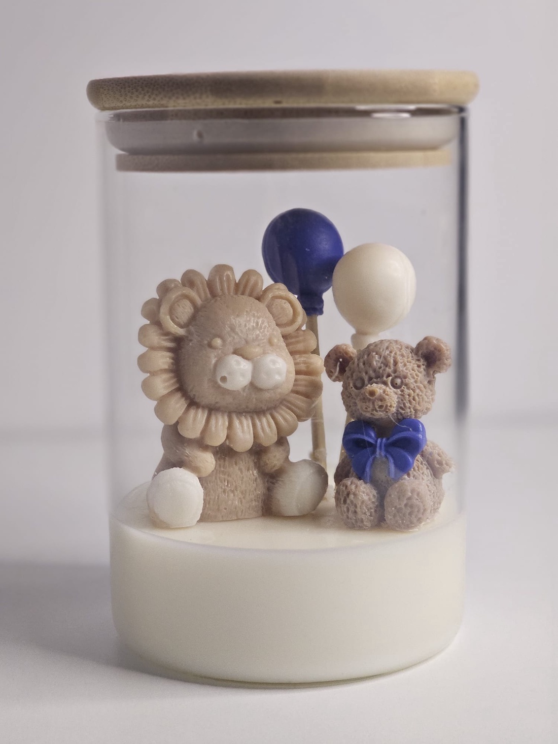 BALOON DUO - lumanare decorative din ceara de soia 100%, parfumate cu aroma Orange - casă & stil de viață - lumânări, parfumuri, arome - lumânări artizanale - Artynos.ro