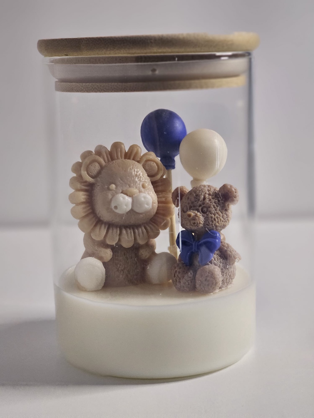 BALOON DUO - lumanare decorative din ceara de soia 100%, parfumate cu aroma Orange - casă & stil de viață - lumânări, parfumuri, arome - lumânări artizanale - Artynos.ro