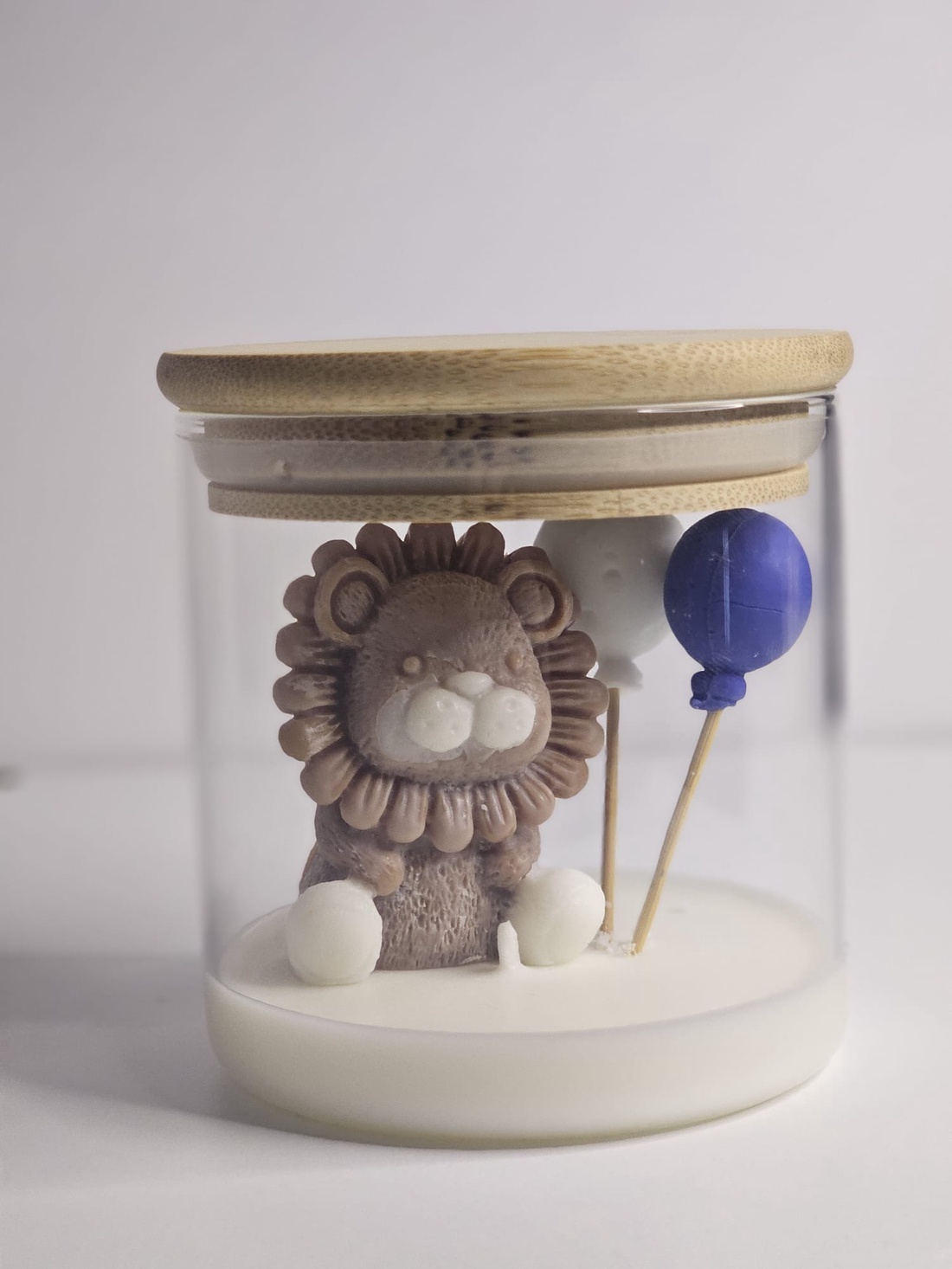 BALOON - lumanare decorative din ceara de soia 100%, parfumate cu aroma Orange - casă & stil de viață - lumânări, parfumuri, arome - lumânări artizanale - Artynos.ro