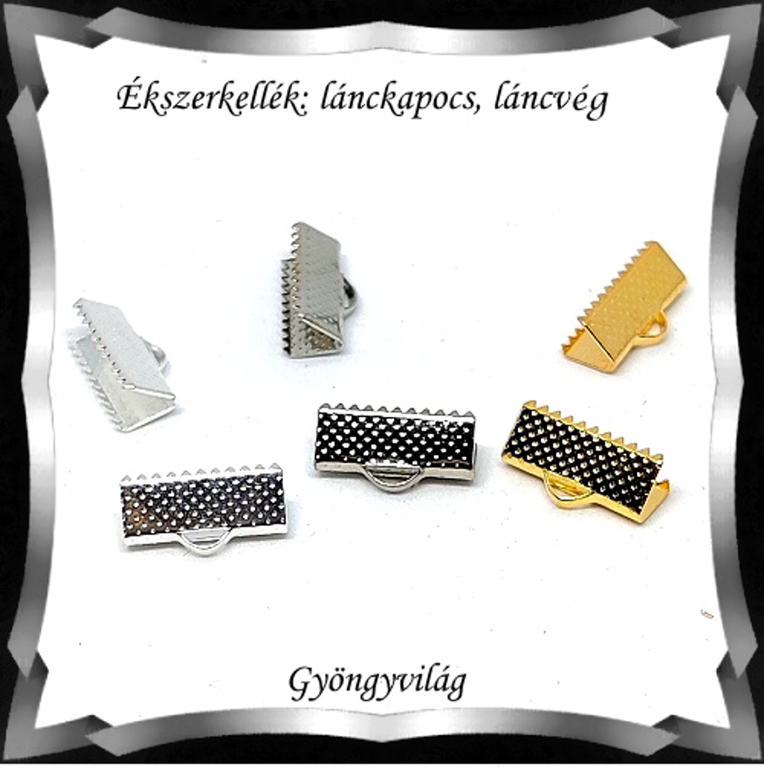 Accesorii pentru bijuterii: clip lanț BLK-V11-16 capăt / capăt panglică 10 bucăți în mai multe culori - - Artynos.ro Accesorii pentru bijuterii: clip lanț BLK-V11-16 capăt / capăt panglică 10 bucăți în mai multe culori - - Artynos.ro