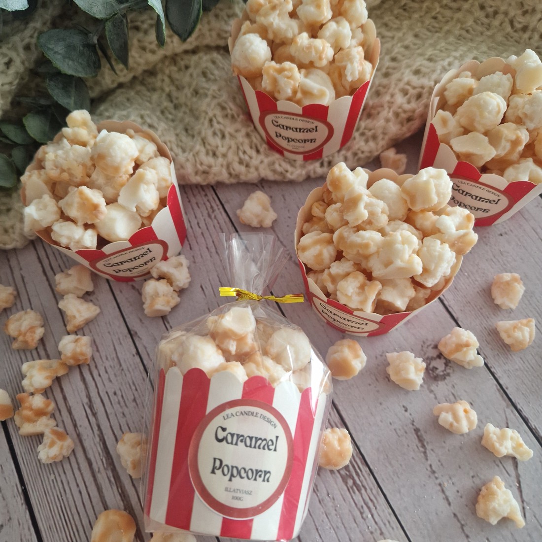 Ceară parfumată cu popcorn caramel - - Artynos.ro Ceară parfumată cu popcorn caramel - - Artynos.ro