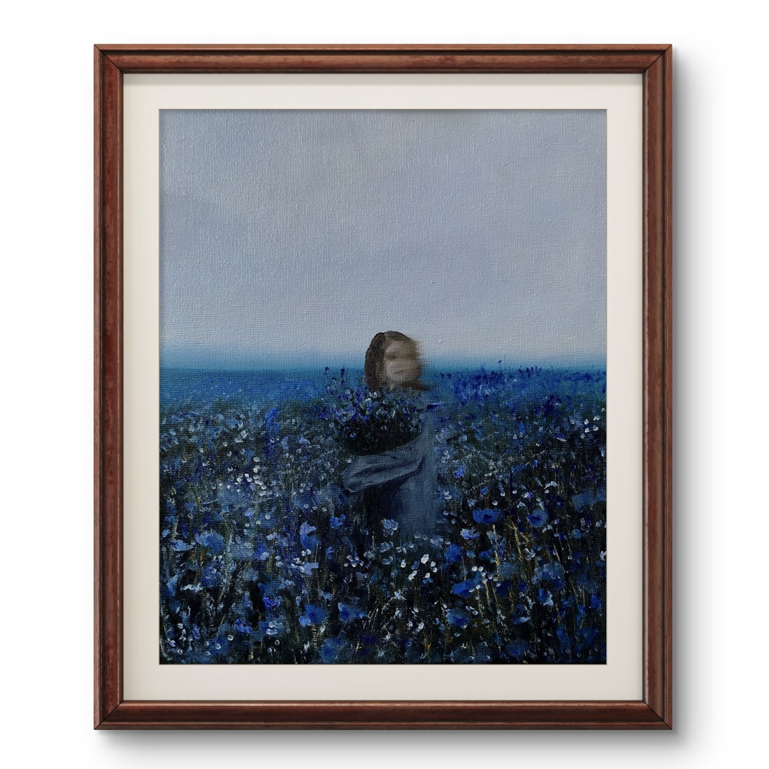 Blue Moon pictură în ulei - - Artynos.ro Blue Moon pictură în ulei - - Artynos.ro