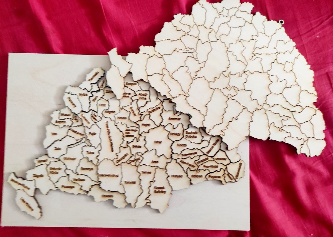 Harta Ungariei Mari, harta județului -  - Artynos.ro