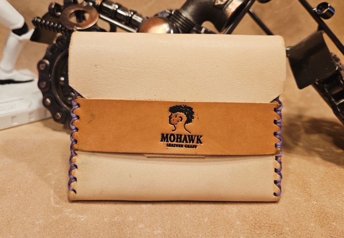 Minimalist Handmade Leather Wallet - genți și portofele - portofele, huse, suporturi - portofele - portofel bărbați - Artynos.ro