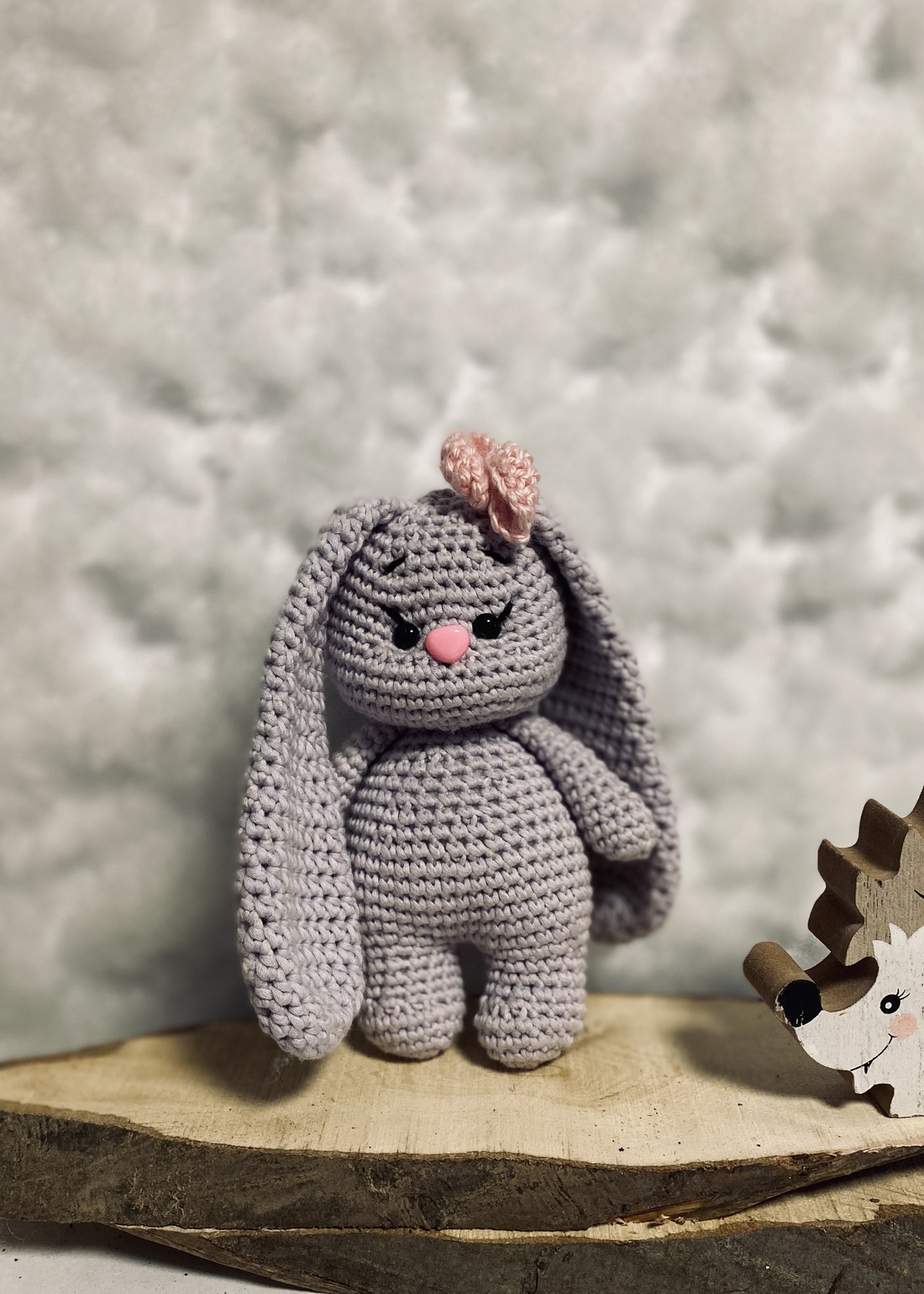 iepuraș amigurumi - jucării și echipamente pentru copii - plușuri - iepure de pluș - Artynos.ro