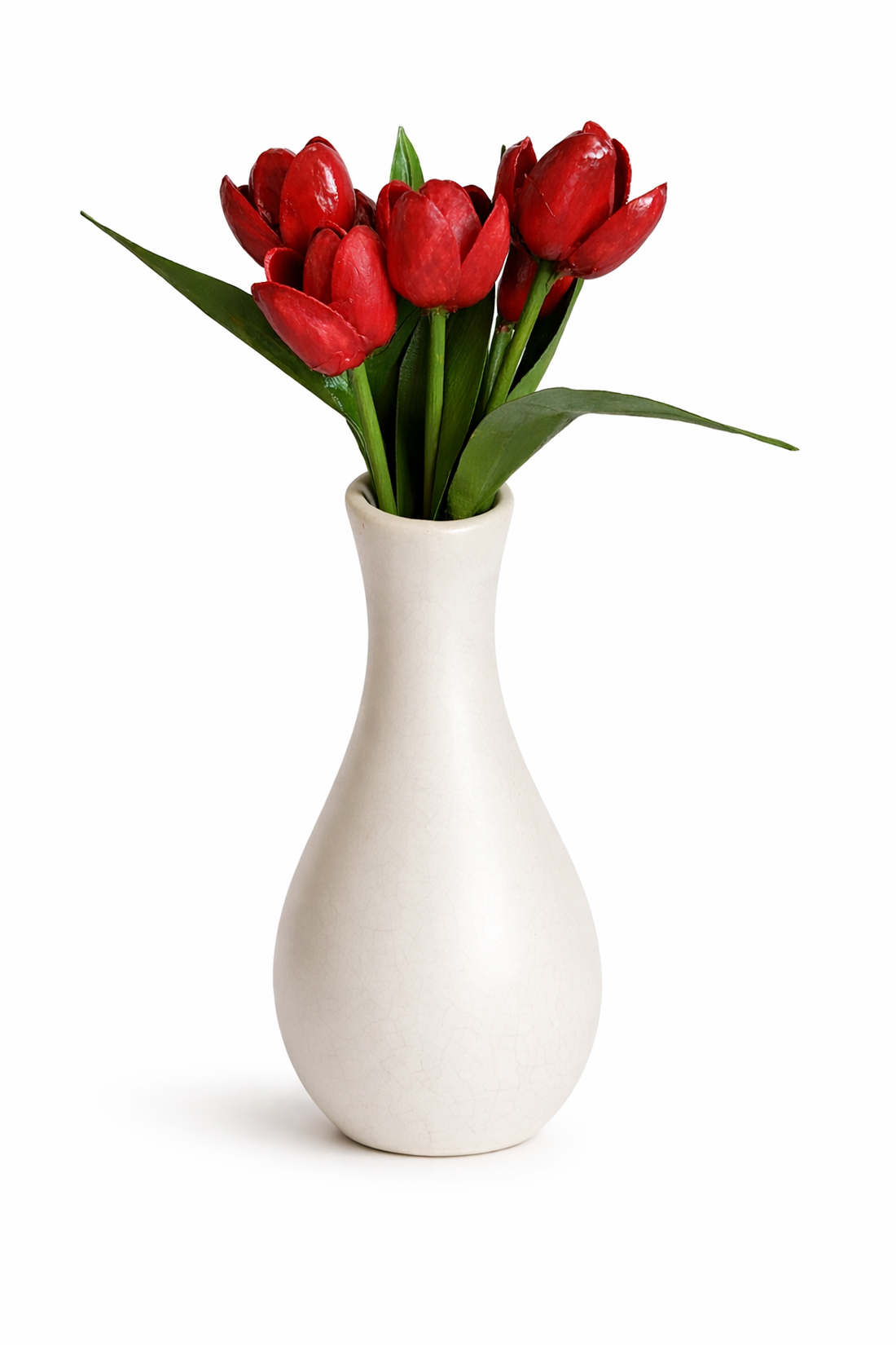 Buchet lalele handmade decor floral elegant cadou special - casă & stil de viață - decorațiuni de casă - accesorii florale - vaze - Artynos.ro