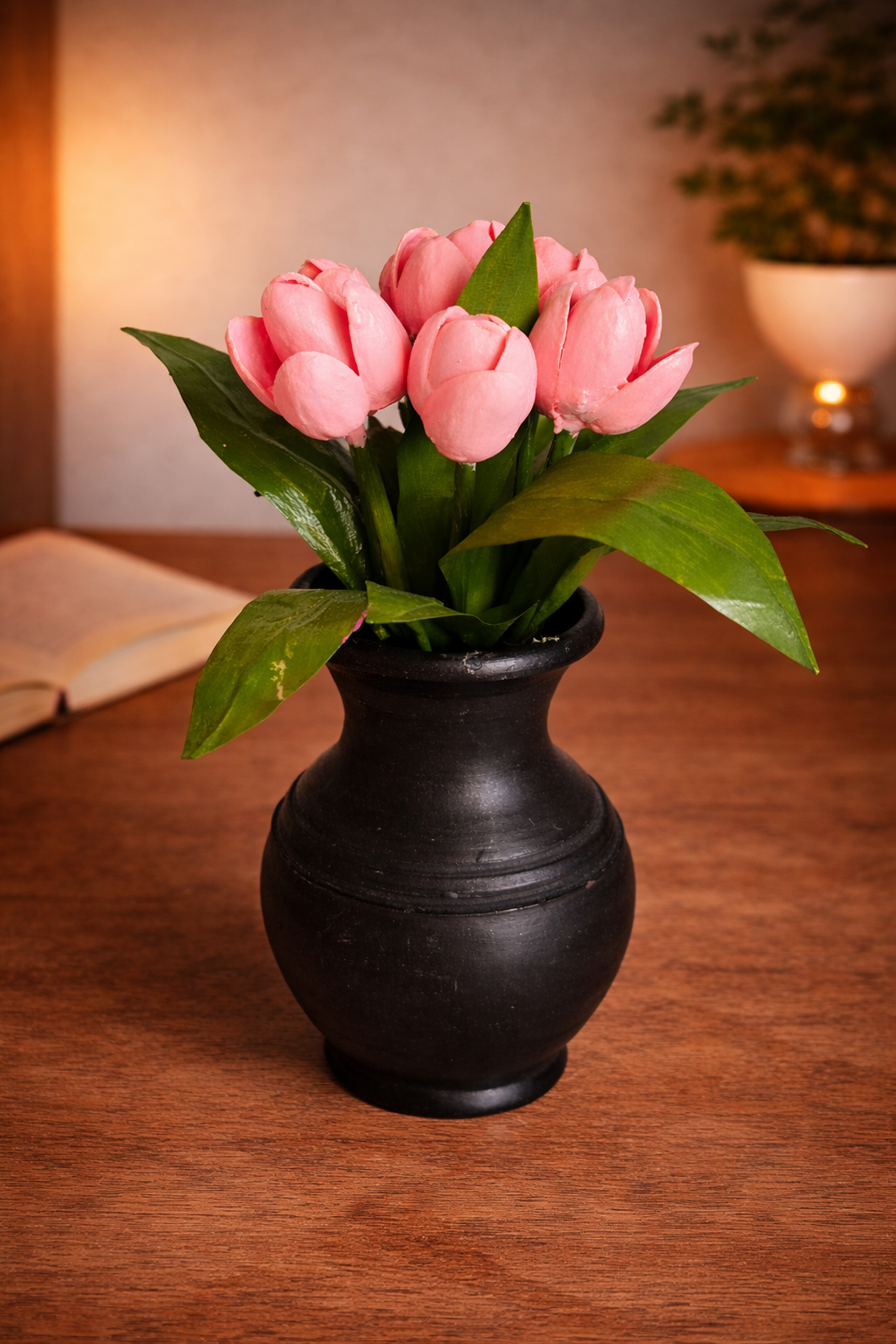 Buchet lalele decorative handmade cadou deosebit decor casa - casă & stil de viață - decorațiuni de casă - accesorii florale - buchete de flori - Artynos.ro