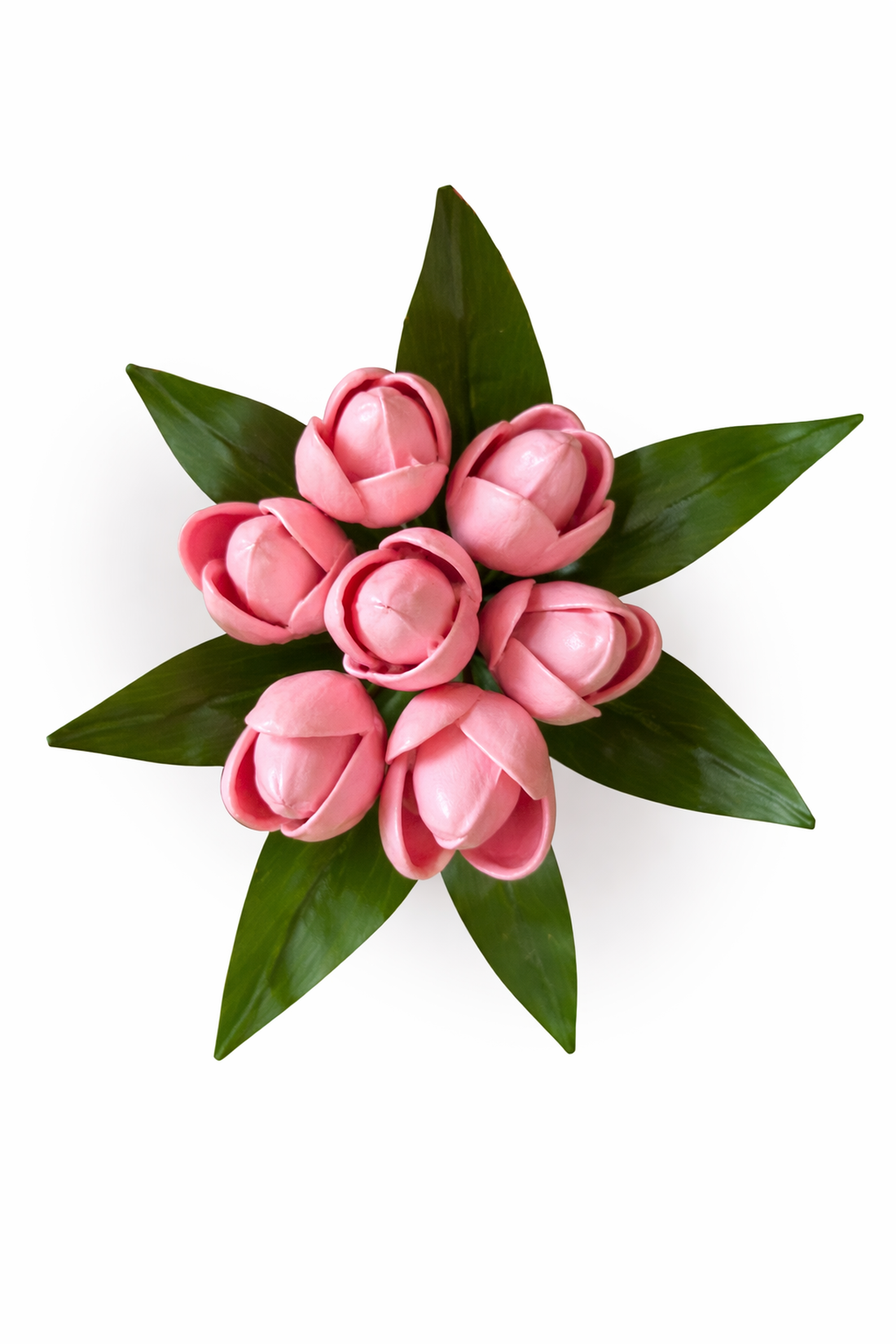 Buchet lalele decorative handmade cadou deosebit decor casa - casă & stil de viață - decorațiuni de casă - accesorii florale - buchete de flori - Artynos.ro