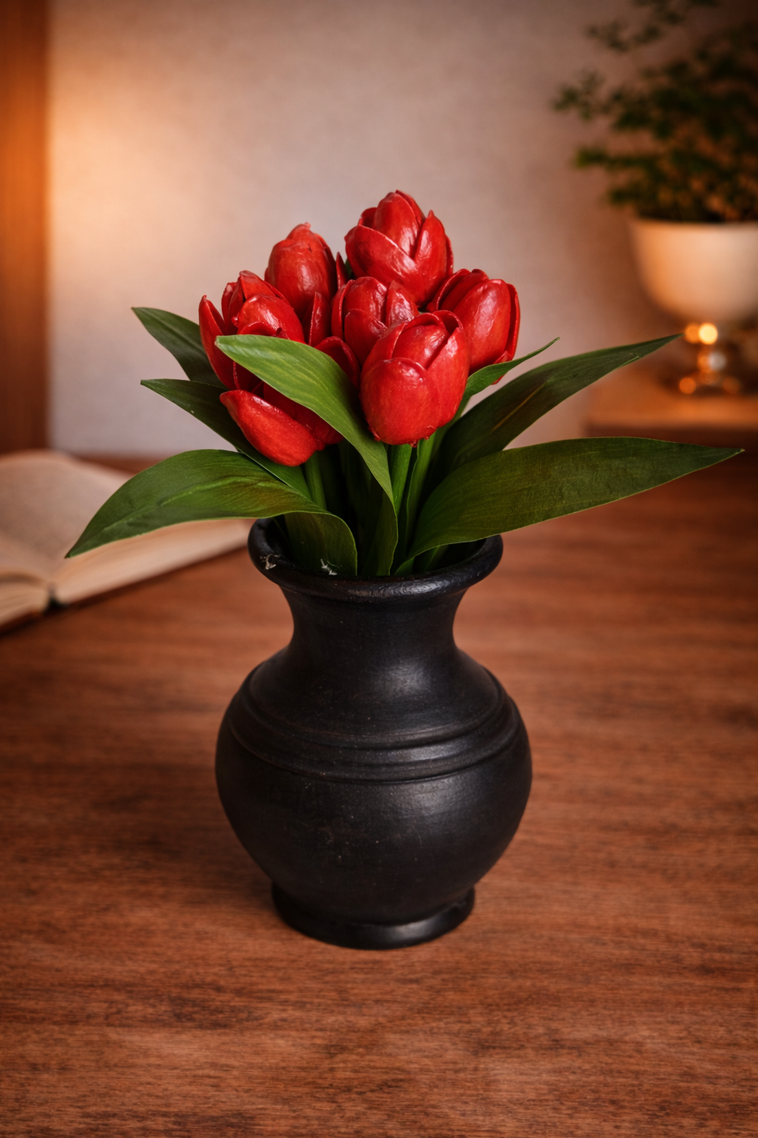 Buchet lalele decorative handmade cadou deosebit decor casa - casă & stil de viață - decorațiuni de casă - accesorii florale - buchete de flori - Artynos.ro