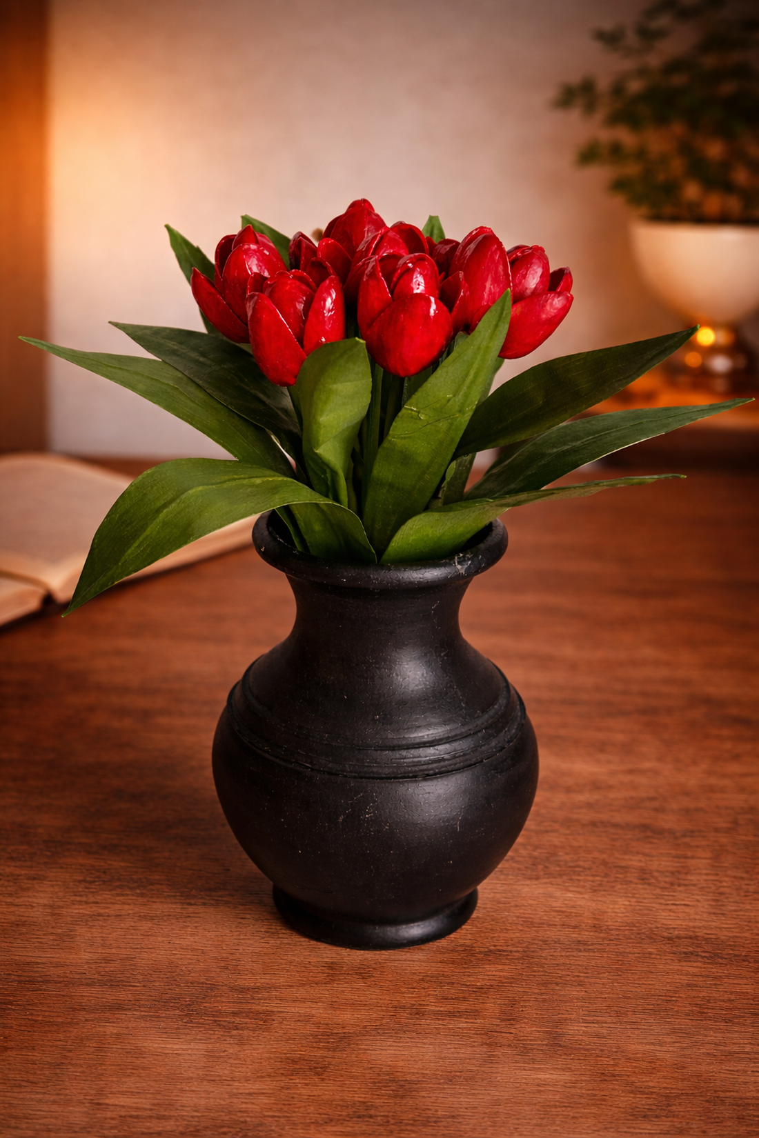 Buchet lalele handmade decor floral elegant cadou special - casă & stil de viață - decorațiuni de casă - accesorii florale - buchete de flori - Artynos.ro